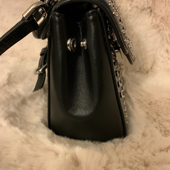 Michael Kors Studded Leather Crossbody - Picture 8 of 10